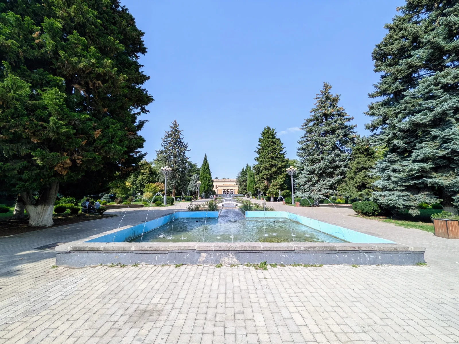 スターリン公園の噴水