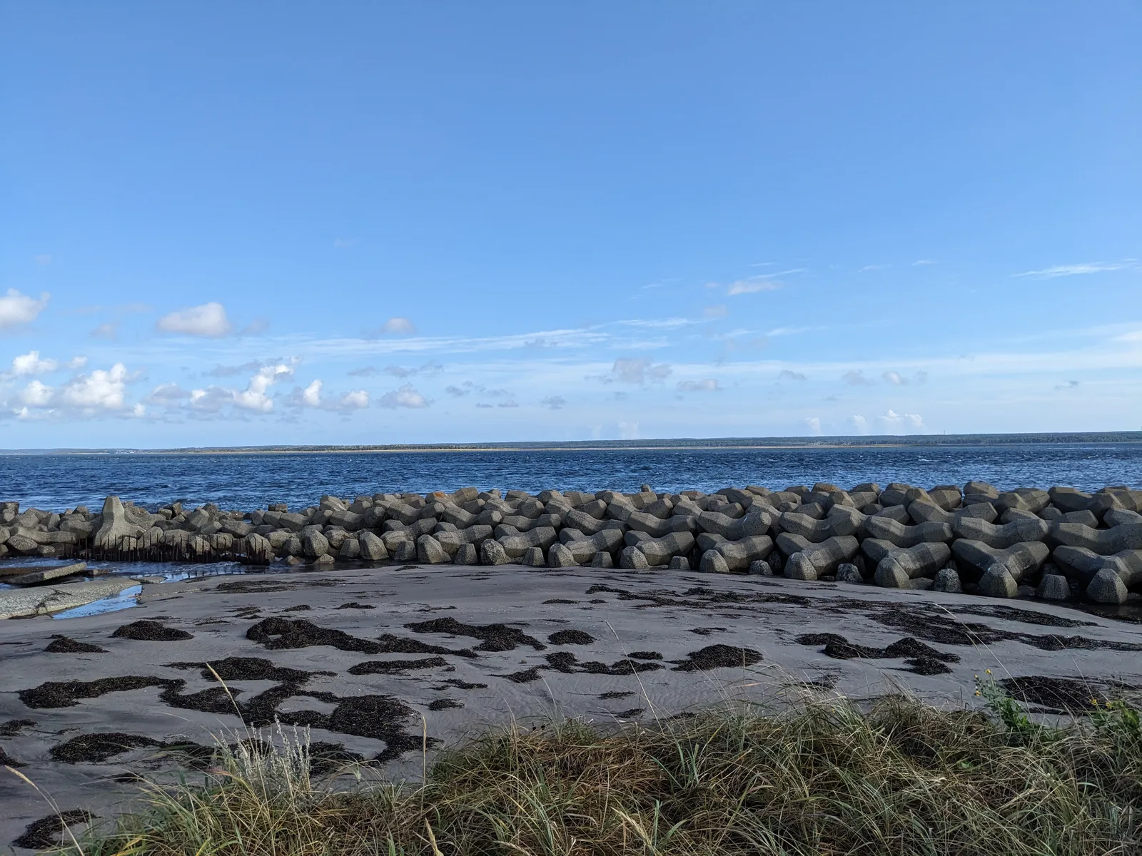 走古丹の海岸