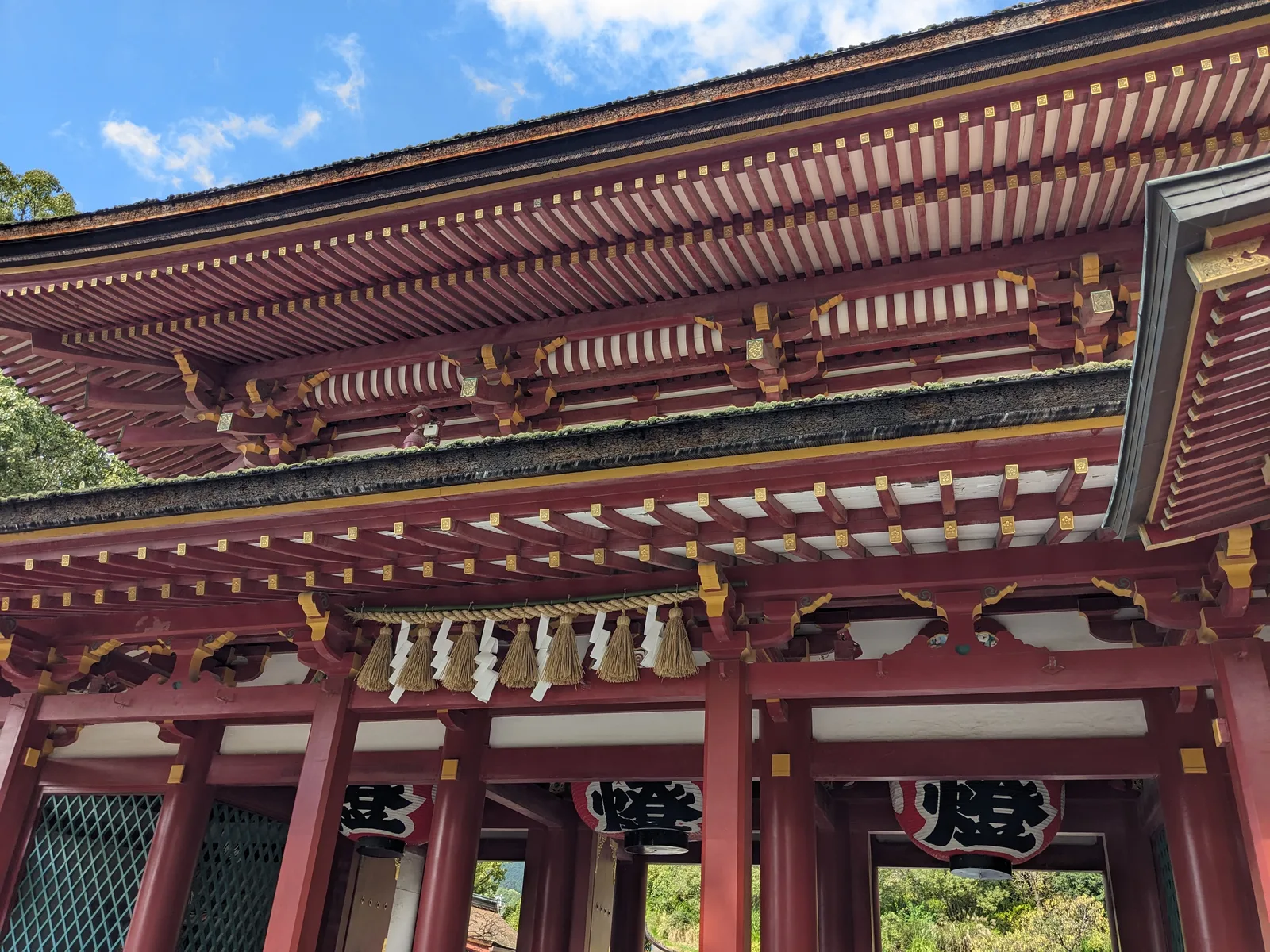 太宰府天満宮の桜門