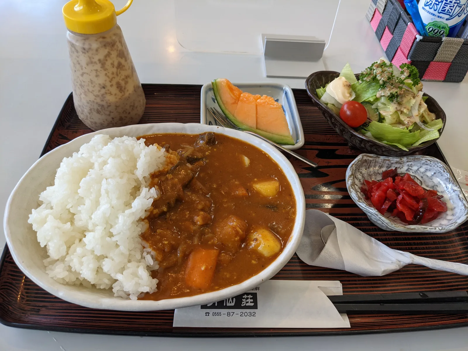鹿肉カレーセット