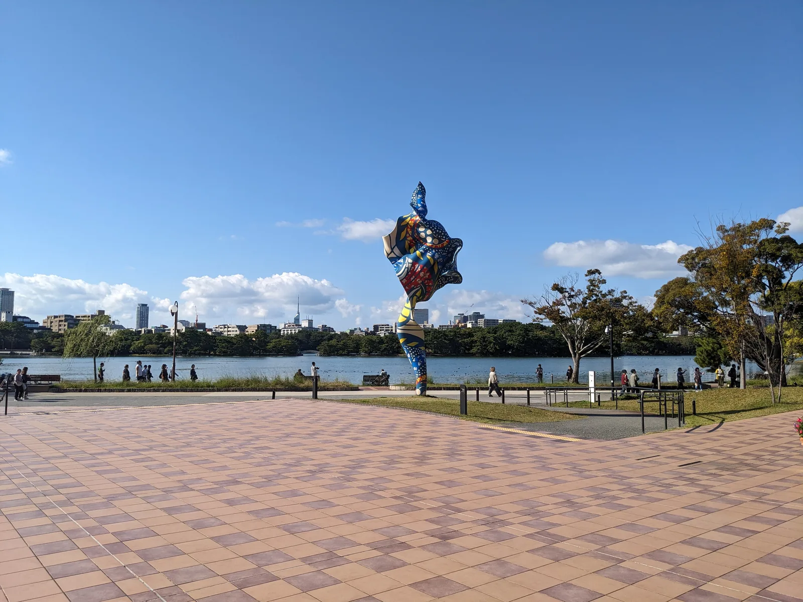 大濠公園のアート作品