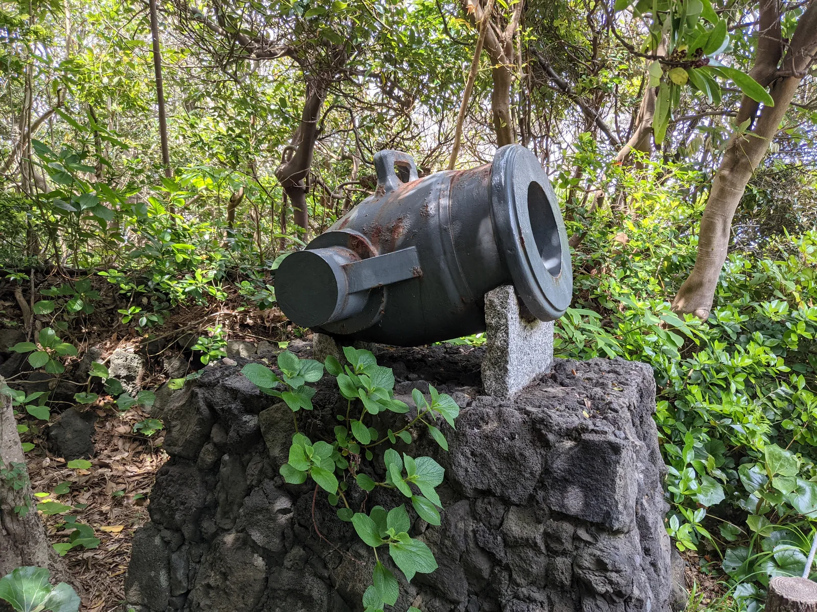 黒船防備砲台のレプリカ