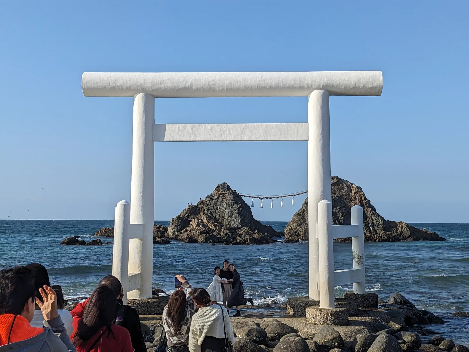 桜井二見ヶ浦の夫婦岩