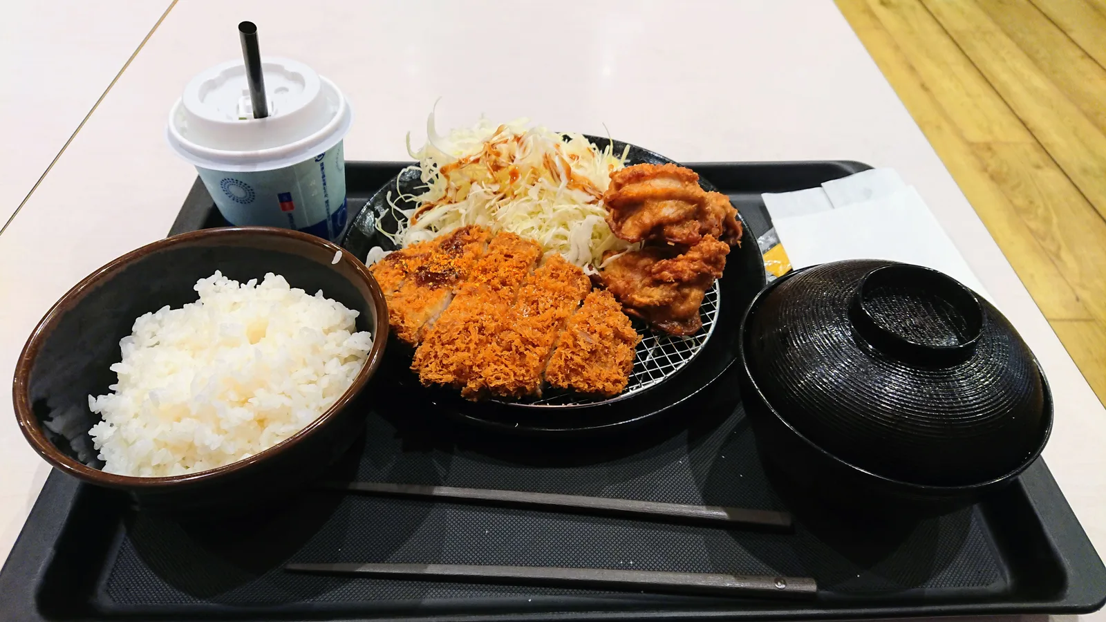 松のやのとんかつ定食