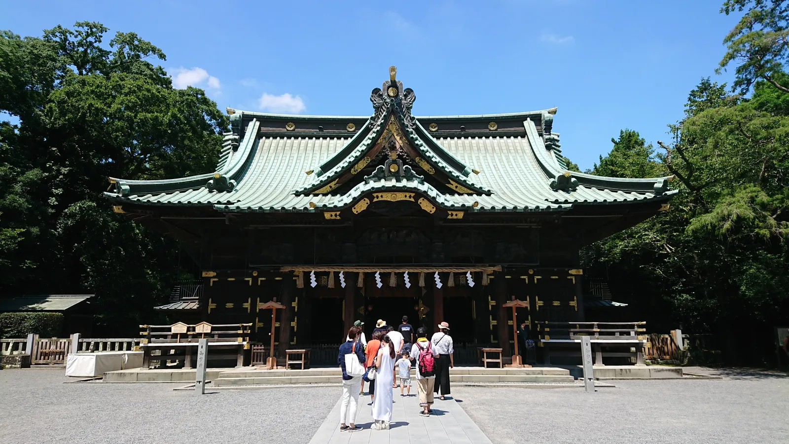 三嶋大社の拝殿