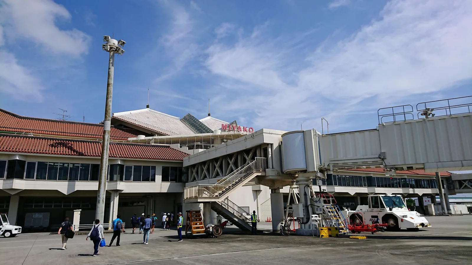 宮古空港のターミナル