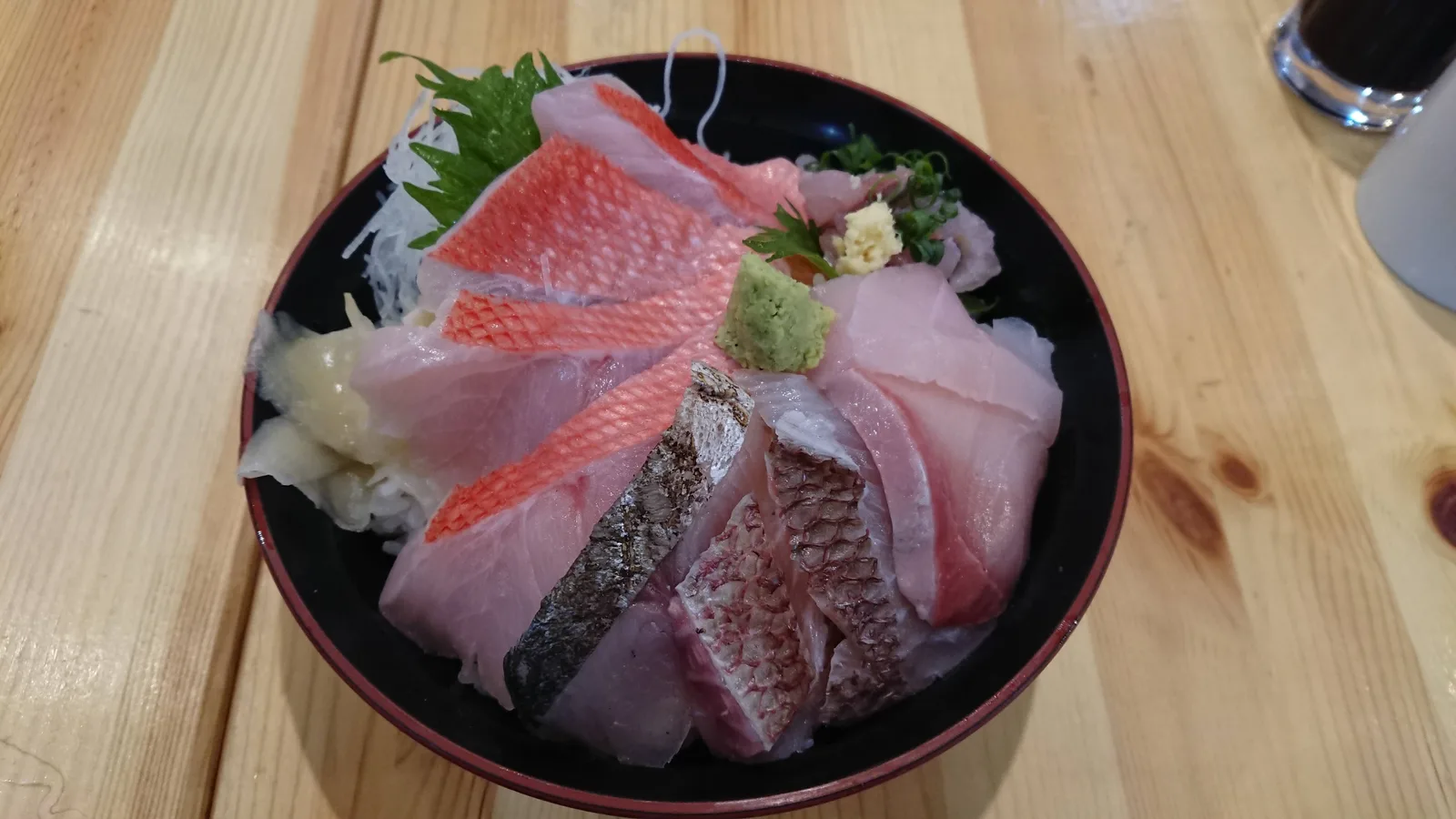 金目鯛地魚丼
