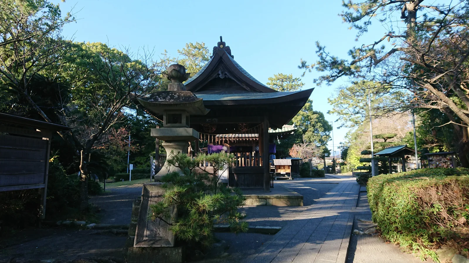 境内の様子
