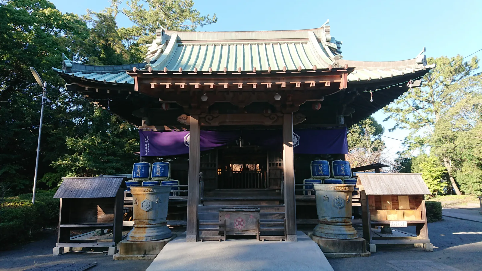 御穗神社の拝殿
