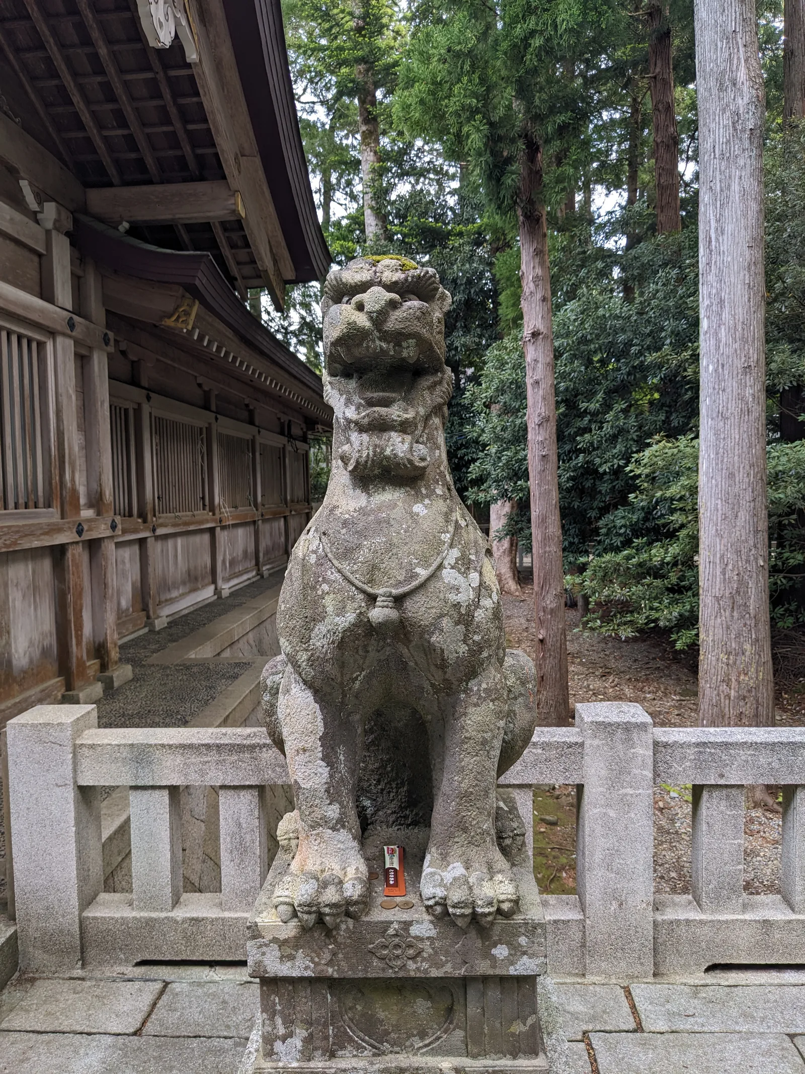 境内の狛犬