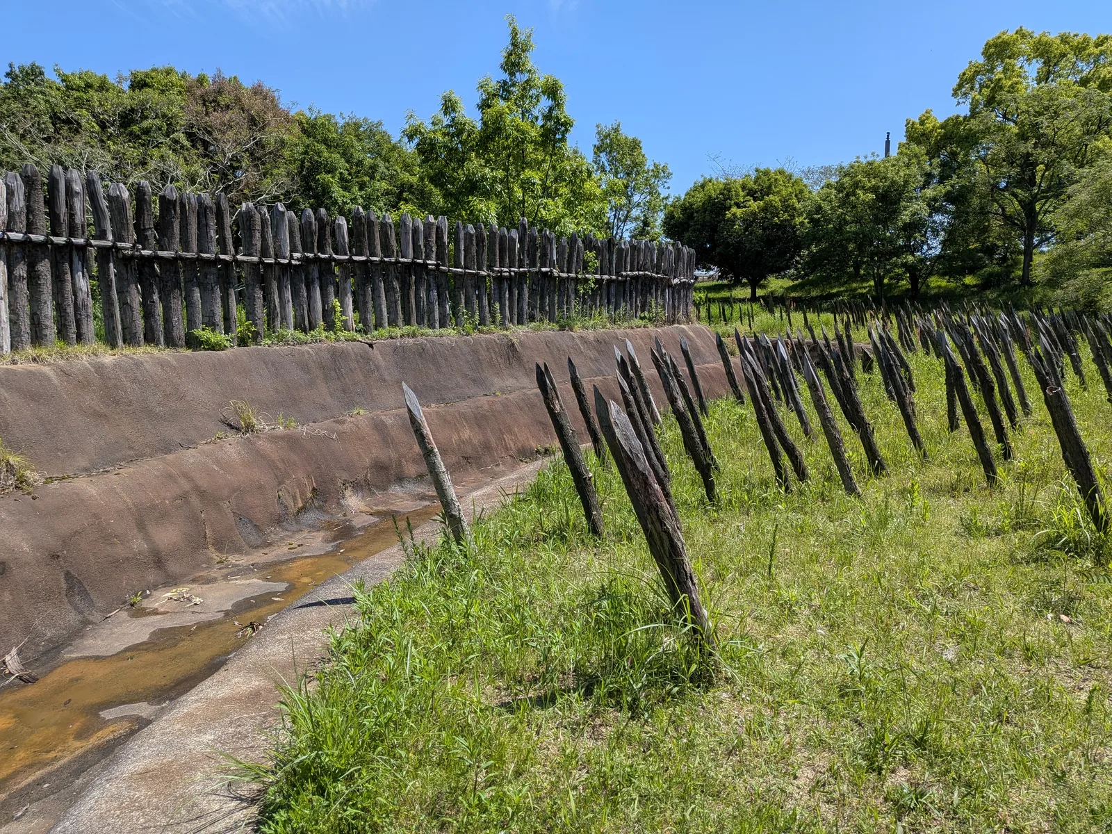 吉野ヶ里の防御柵