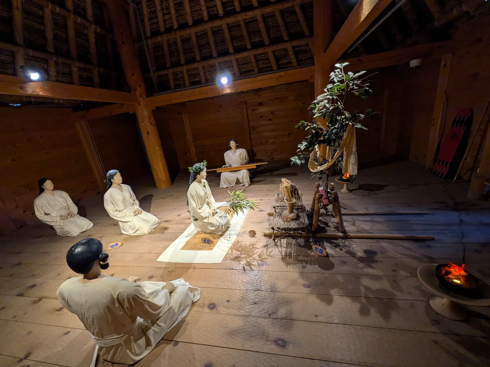 北内郭の祭祀模型