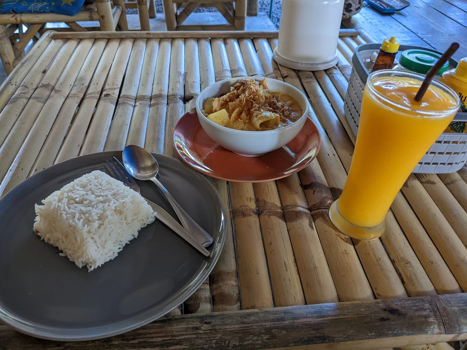 タイカレーとマンゴー
