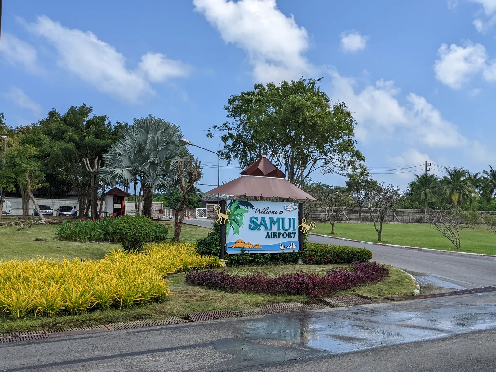 SAMUI AIRPORT看板