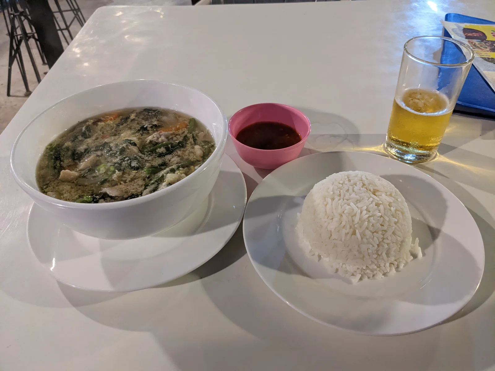 タイスキの昼食