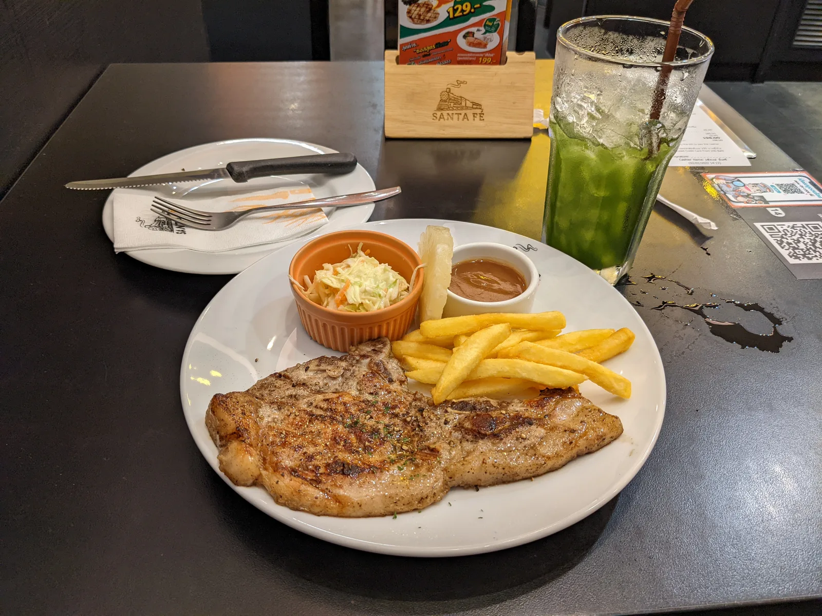 サンタフェのステーキ