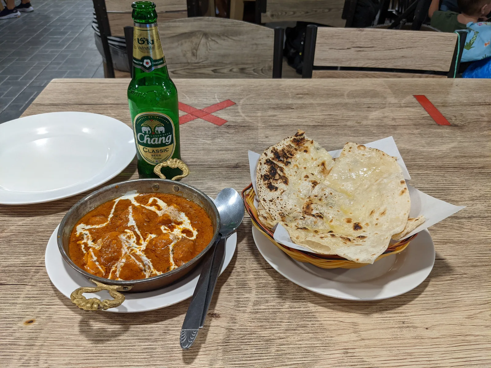 インドカレーとナン