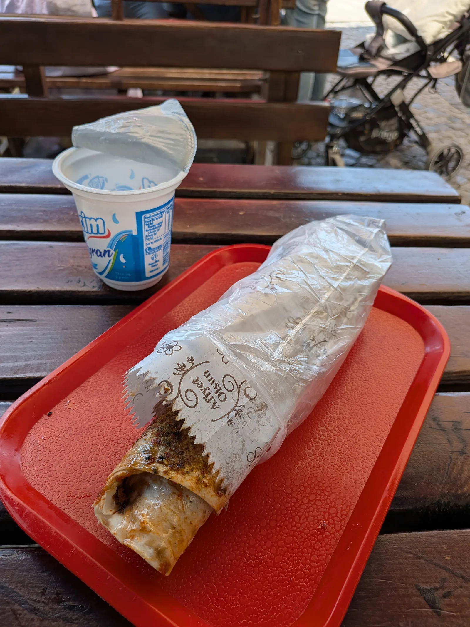 ラップに包まれたサバラップ